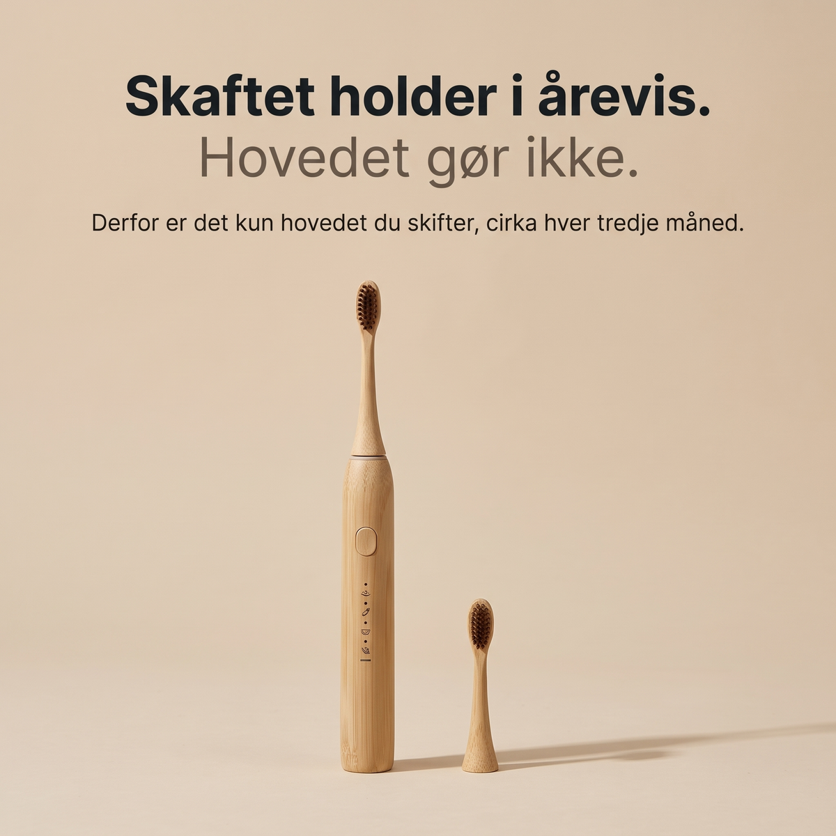 Skaftet holder i årevis, hovedet gør ikke