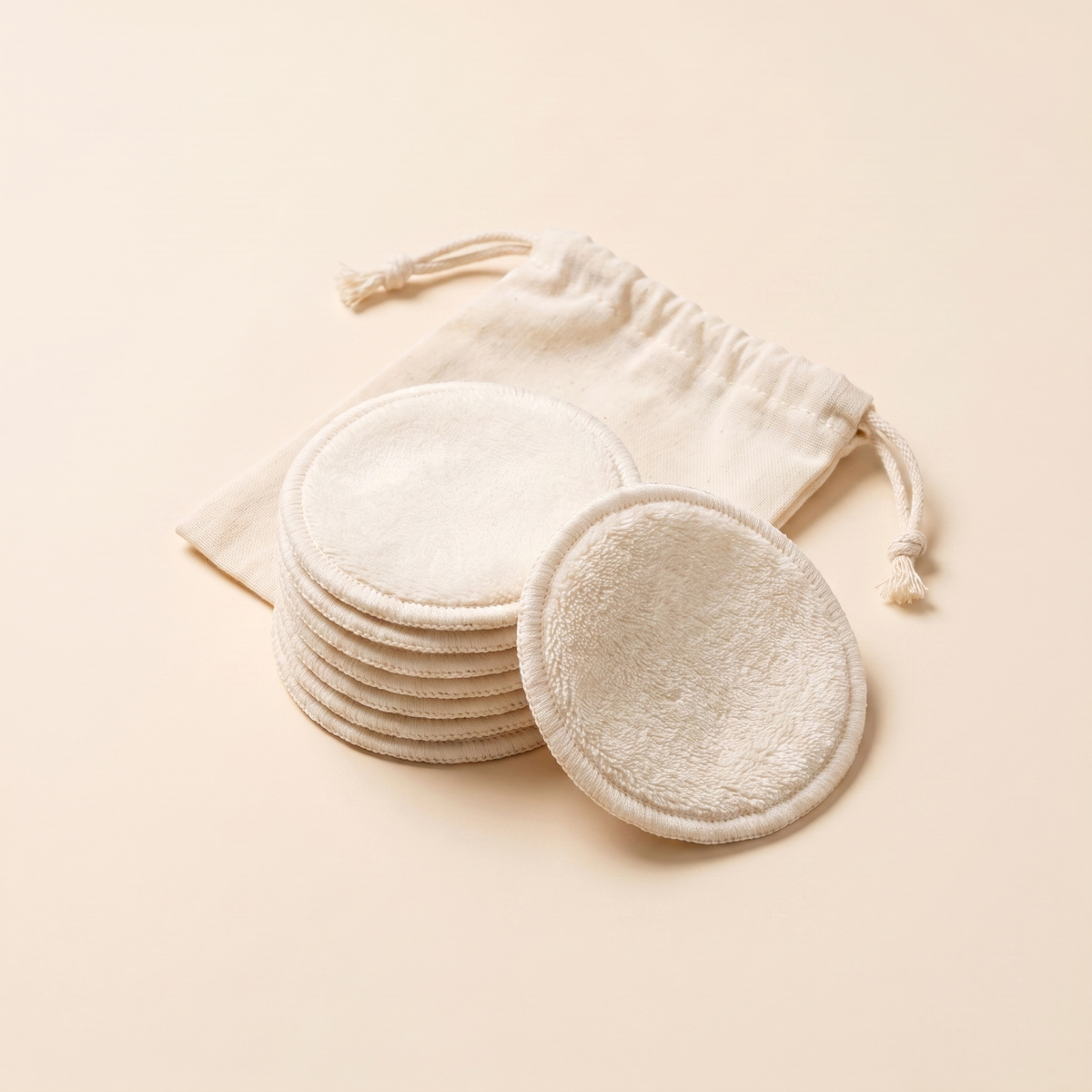 Ansigt og bad — makeup-pads og vatpinde